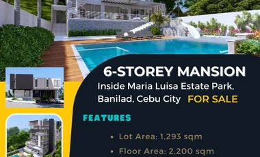 Mansion For Sale Inside Maria Luisa Subdivision, Cebu City (ongoing construction)