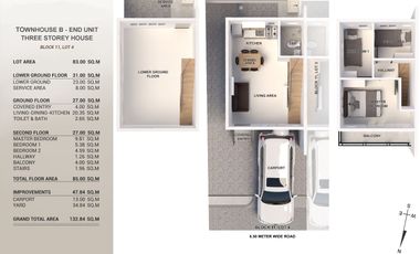 3 Storey Townhouse for Sale in Consolacion, Cebu