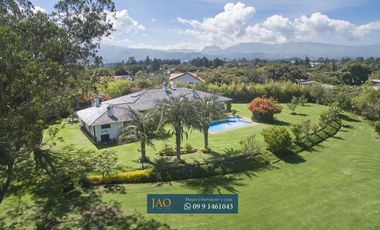Renta o Venta de Casa de Lujo Via Guayllabamba El Quinche