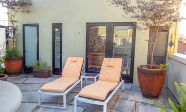 Departamento con Roof Garden Privado, en Renta Casa Nogal, Santa Maria La Ribera