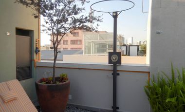 Departamento con Roof Garden Privado, en Renta Casa Nogal, Santa Maria La Ribera