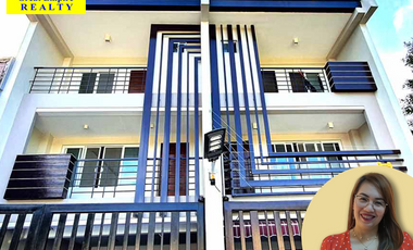 4 Storey Semi Furnished Townhouse for sale in Teachers Village Diliman Quezon City  Flood Free , Far from Fault Line   Near Cubao, Kamias, EDSA