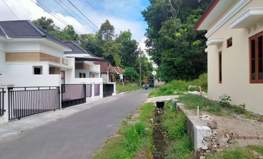 Yard land in Widodomartani, in Sleman, Yogyakarta.