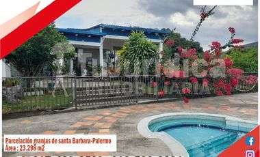 SE VENDE HERMOSA FINCA - PALERMO (HUILA - COLOMBIA)
