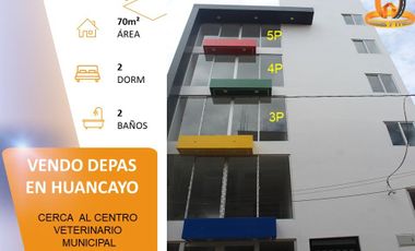 VENDO DEPARTAMENTOS CERCA AL CENTRO VETERINARIO MUNICIPAL DE HUANCAYO