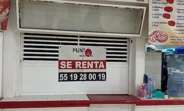 RENTA LOCAL AREA ALIMENTOS PLAZA ACUARIOS