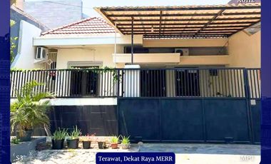 Rumah Baruk Tengah Rungkut Surabaya Timur dekat Raya MERR Terawat Tenggilis