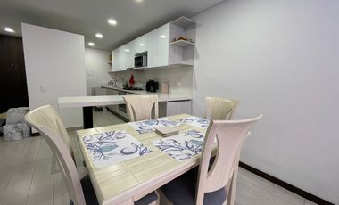 ESPECTACULAR APARTAMENTO AMOBLADO CALLE 100 PASADENA CASTELLANA CERCA AL VIRREY TODO INCLUIDO