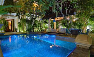 Luxurious 3 Bed Thai Bali Designer Pool Villa for rent