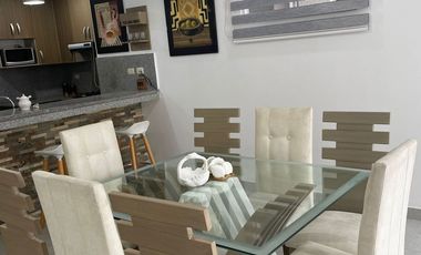 Vía a La Costa, Renta Hermoso Departamento 2 Dorm. Amoblado