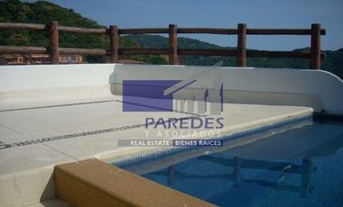 PH51 Venta Penthouse 3 recamaras en playa La Ropa con Vista al Pacifico