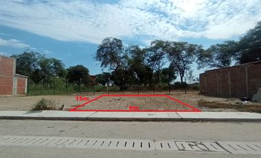 Venta De Terreno En Urb. Las Palmeras I Etapa 90M2 CASTILLA-PIURA// ID 1035705