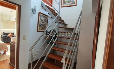 DEPARTAMENTO DUPLEX  EN VENTA CON VISTA AL PARQUE EN VALLE HERMOSO SURCO