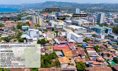 Adjacent Commercial lots in Downtown Cdo