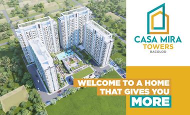 Studio Unit in Casa Mira Tower 3 Condo near Lacson Street