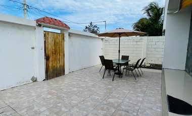 VENDO CASA DE DOS PISOS CON SALIDA AL MAR EN URBANIZACION PRIVADA