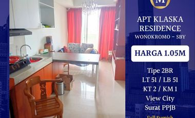 Apartemen FULL FURNISH Klaska Residence Wonokromo Surabaya dekat Bendul Merisi Ngagel