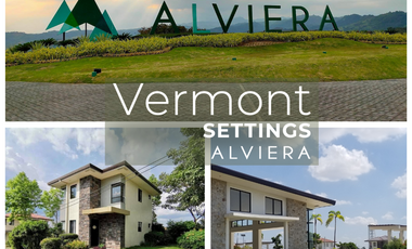 House and Lot for Sale in Pampanga Alviera Vermont Setting near Clark