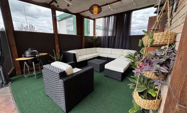 EN VENTA LUJOSO DEPARTAMENTO GRANDE Y CENTRICO, CON 3 HABITACIONES Y 2 TERRAZAS PRIVADAS, CUENCA, ECUADOR.