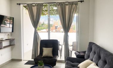 PR19710 Apartamento Amoblado en arriendo en el sector Alcala