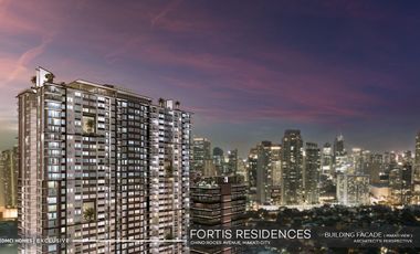 NEW PROJECT! Preselling condo for sale 1 bed with balcony Fortis Residences Chino Roces Makati City