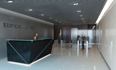 Venta de oficinas en edificio corporativo de estreno  90.43 m2. vista panorámica