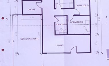 San José de La Mariquina, Casa independiente de 74 MT2