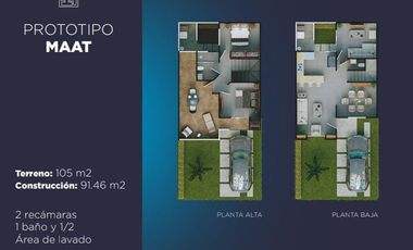 CASA MAAT EN VENTA TIZARA RESIDENCIAL
