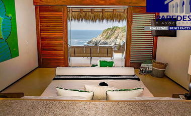 V404 Exclusivas Villas en Venta, 2 recámaras, Punta Garrobo Las Gatas Zihuatanejo