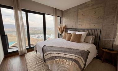 Condominio con cancha de voleibol, Cancha de basquetbol, alberca, Gimnasio, pre-construcción, venta, Queretaro.