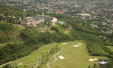 OVERLOOKING-LOT FOR SALE 826 sqm with golf course share at Alta Vista Pardo Cebu City