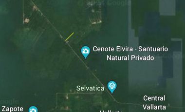 VENTA DE TERRENO EN LA RUTA DE LOS CENOTES