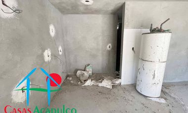 Casa en obra gris, Roof garden, 3 niveles