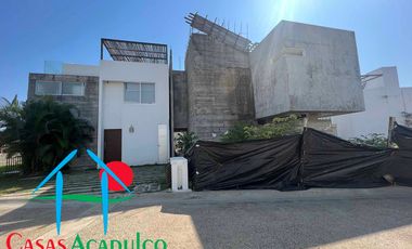 Casa en obra gris, Roof garden, 3 niveles