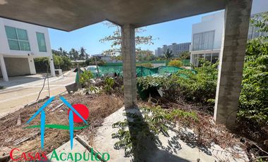 Casa en obra gris, Roof garden, 3 niveles