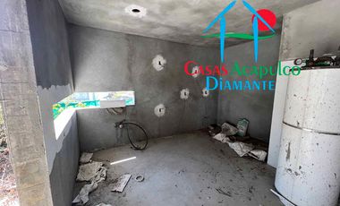 Casa en obra gris, Roof garden, 3 niveles