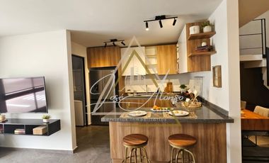 Departamento con Roof Top e Preventa Queretaro Zire Zona Zakia 3 baños completos