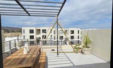 Departamento con Roof Top e Preventa Queretaro Zire Zona Zakia 3 baños completos