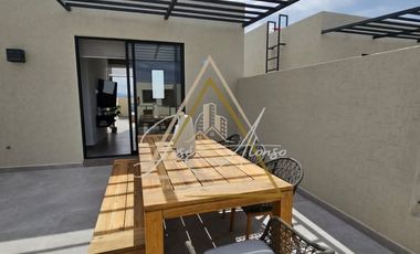 Departamento con Roof Top e Preventa Queretaro Zire Zona Zakia 3 baños completos