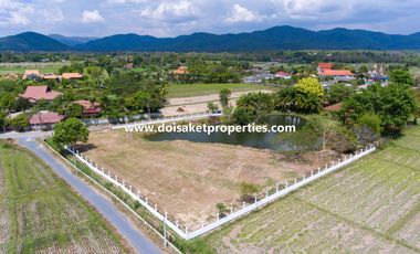 (LS363-02) Almost 3 Rai of Ready-to-Build Land with Incredible Views for Sale in a Great Location in Luang Nuea, Doi Saket