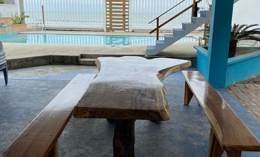 RENTO CASA DE HERMOSA FRENTE A LA PLAYA CON PISCINA PARA  18 PERSONAS, PERRO Y GATO, DESCANSE Y DIVIERTASE Y NO SE OLVIDE  DESCANSO