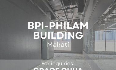 Commercial Space for Lease in BPI-Philam Building, Makati