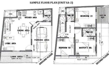 Affordable Pre-selling 2 Storey Townhomes Units with 3 Bedroom and 3 Toilet and Bath in North Fairview PH2454