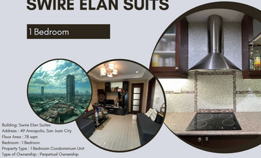 1 Bedroom Condominium For Sale at Swire Elan Suites Annapolis San Juan City