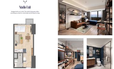 Studio unit in Pasig City Laya by Shangrila near Subway Station Malls