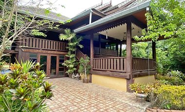 Urgent sale, 2-story Thai teak house,