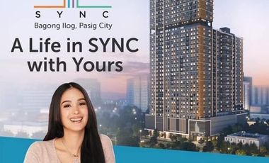 SYNC Y Tower Pasig City- Studio Unit for as low as 8,000 per month!