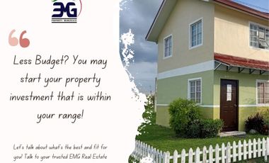 Affordable Townhouse in Zambales (Castillejos/Bare Unit)
