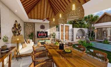 Peaceful 2BR Leasehold Villa with Harmonious Open Living Design