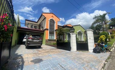Mediterranean Single Detached House and lot with garden and inside the Exclusive Subdivision in Guadalupe Cebu City
